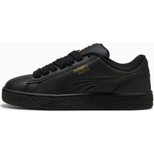 PUMA Suede XL leren sneakers uniseks, Goud/Zwart