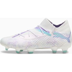 PUMA FUTURE 7 ULTIMATE BL FG/AG voetbalschoenen voor Dames, Wit/Zwart