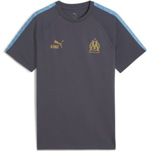 Puma - OM T-shirt King 2025/26 - T-shirt - Blauw - Katoen