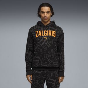 PUMA BC Zalgiris Kaunas Post Game basketbalhoodie voor Heren, Zwart, Maat S