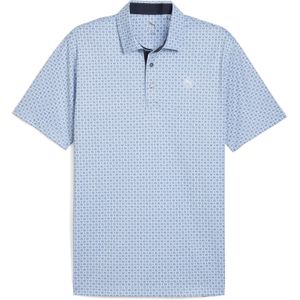 PUMA - Pure 2.0 Circle Cat - Golfpolo - Blauw