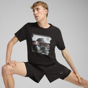 GRAPHICS SEASONS hardloop-T-shirt voor Heren, Zwart, Maat XL | PUMA