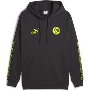 PUMA - KING - Hoodie - Grijs/Geel - Heren
