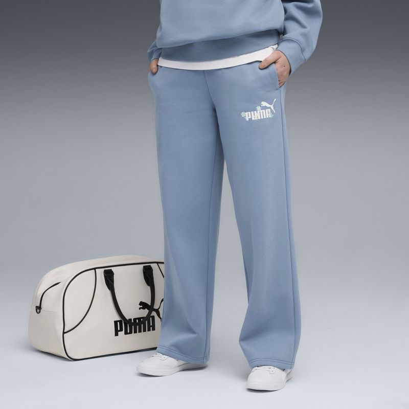 PUMA - Essentials Nature 2.0 - Rechte Broek - Blauw