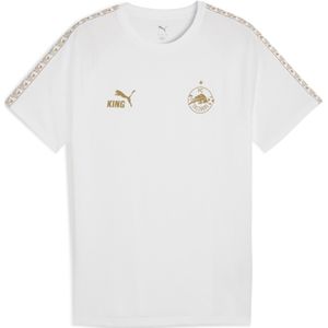 PUMA - KING T-shirt - Wit/Goud - FC Red Bull Salzburg - Heren