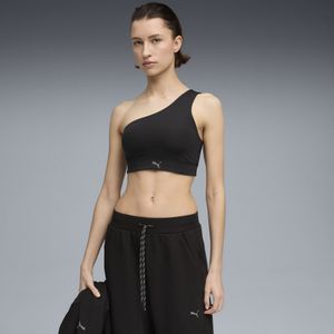 Puma - Pwrshape One Shoulder Low - Sportbeha - Mouwloos - Met Uitneembare Pads