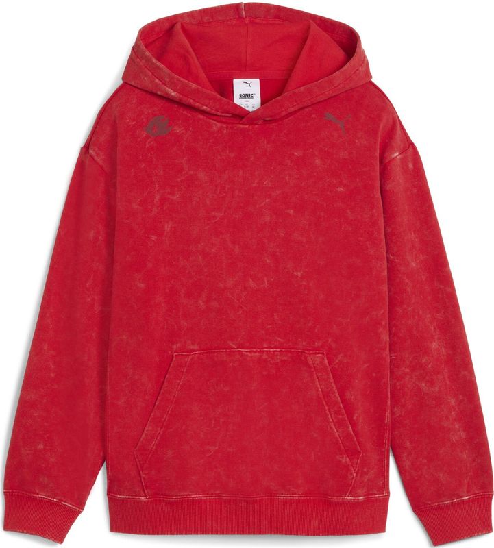 PUMA x SONIC THE HEDGEHOG hoodie met grafische print voor Heren, Rood, Maat 15-16Y