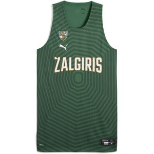 PUMA BC Zalgiris Kaunas Pro thuis-basketbalshirt voor Heren, Maat S