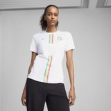 PUMA Senegal 2025 thuisshirt voor Dames, Groen/Wit, Maat S