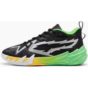 PUMA x 2k Scoot 1 basketbalschoenen, Zwart/Groen