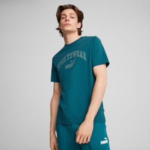 PUMA ESS+ LOGO LAB Gradient T-shirt, Groen