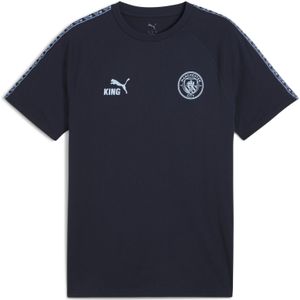 PUMA - KING Sportshirt - Rood - Katoen - Ronde Hals - Korte Mouwen