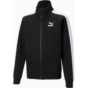 PUMA Iconic T7 trainingsjack, Wit/Zwart