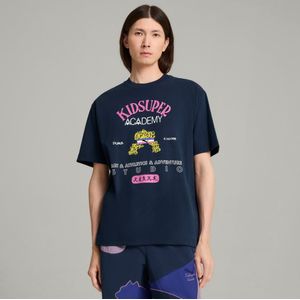 PUMA x KIDSUPER grafisch T-shirt voor Heren, Blauw