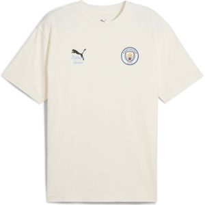 PUMA KIDSUPER x MANCHESTER CITY Graphic T-shirt voor Heren, Zwart/Wit, Maat S