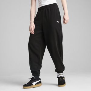 PUMA WARDROBE ESS relaxed joggingbroek voor Dames, Zwart, Maat S