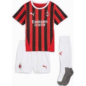 PUMA AC Milan 24/25 mini-thuistenue, Zwart/Rood