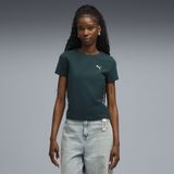 PUMA - Essentials Slim - T-shirt - Groen