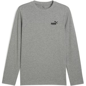 PUMA - Essentials No. 1-logo - T-shirt - Grijs - Lange Mouwen