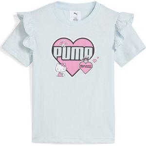 PUMA - Ruffle T-shirt - Dames - Korte Mouwen - PUMA x HELLO KITTY AND FRIENDS