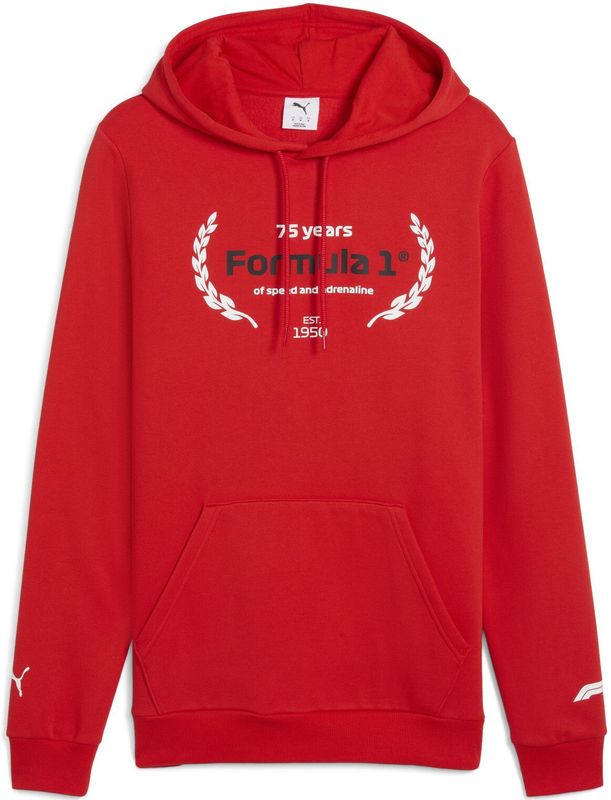 PUMA - F1® Essentials Logo - Hoodie - Rood