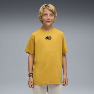 PUMA x SONIC THE HEDGEHOG T-shirt met print voor Heren, Goud, Maat 15-16Y