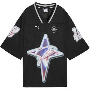 PUMA Shooting Stars shirt voor Dames, Zwart, Maat S