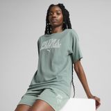PUMA CLASS relaxed T-shirt voor Dames, Groen, Maat XS
