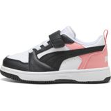 PUMA - Rebound V6 Lo - Sneakers - Roze/Zwart/Wit