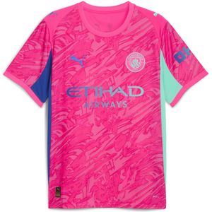PUMA - Manchester City Keepershirt - Roze - Gerecycled Materiaal