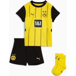 PUMA Borussia Dortmund 24/25 mini-thuistenue, Zwart/Geel