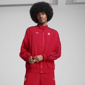 Scuderia Ferrari HP Race T7 oversized jack voor Heren, Rood, Maat L | PUMA
