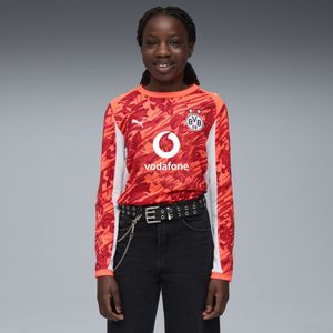 PUMA - Borussia Dortmund 25/26 - Keepershirt - Rood/Zilver - Lange Mouwen