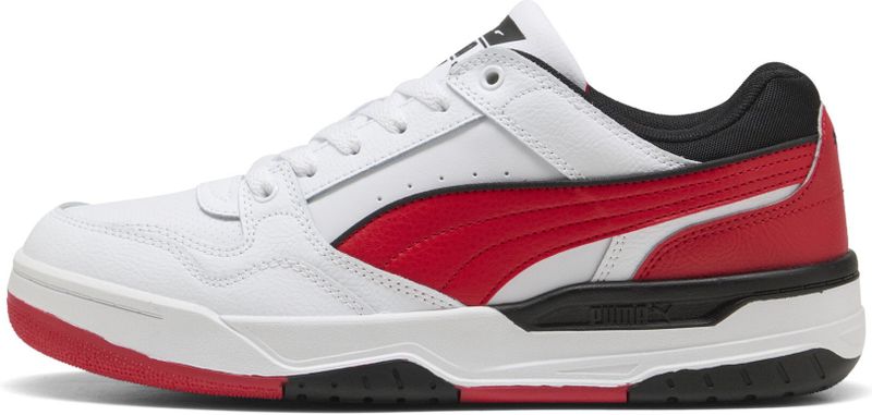 PUMA - Rebound Retro - Basketbalschoenen - Zwart/Rood/Wit
