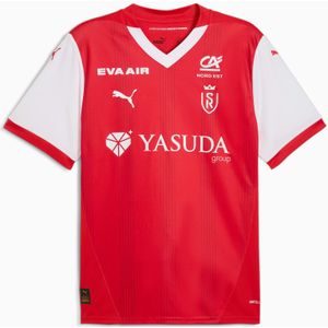 PUMA Stade de Reims 24/25 thuisshirt, Wit/Rood