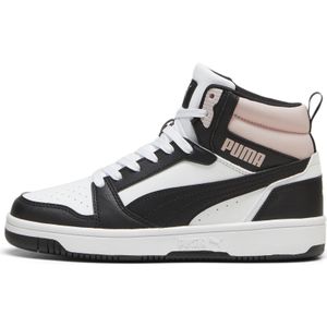 PUMA - Rebound Sneakers - Zwart/Wit - Synthetisch Bovenwerk - SOFTFOAM+ Inlegzool