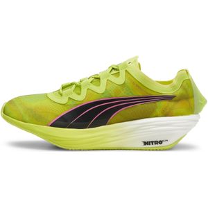 FAST-FWD NITRO? Elite hardloopschoenen voor Dames, Roze/Groen/Zwart, Maat 41 | PUMA