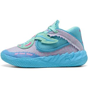 PUMA x RICK AND MORTY MB.05 basketbalschoenen uniseks, Oranje, Maat 44