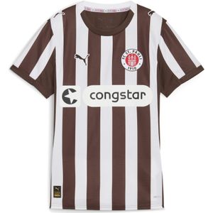 PUMA FC St. Pauli 25/26 thuisshirt voor Dames, Wit/Bruin, Maat S