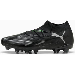 PUMA FUTURE 8 MATCH FG/AG voetbalschoenen voor Dames, Grijs/Groen/Zwart