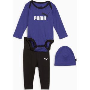 PUMA Minicats Newborn set met beanie, Lapis Lazuli