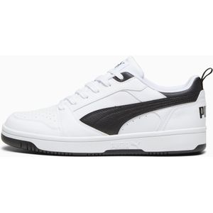 PUMA Rebound V6 Low sneakers voor Dames, Wit/Zwart