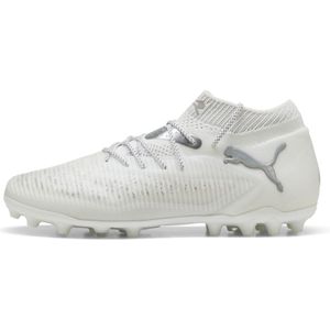 PUMA - FUTURE 8 ULTIMATE MG - Voetbalschoenen - Wit/Zilver