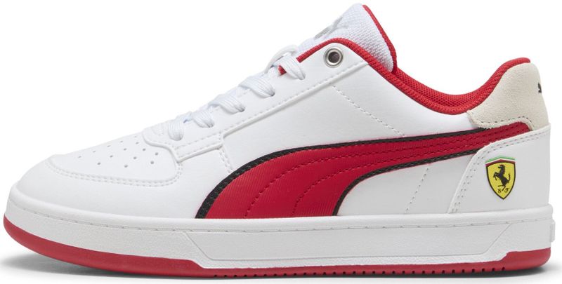 PUMA Scuderia Ferrari Caven 2.0 sneakers, Rood/Wit, Maat 35,5