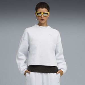 PUMA - Wardrobe Essentials - Oversized Top - Zilver - Dames