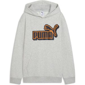 PUMA Essentials Logo Lab relaxte hoodie voor Heren, Grijs, Maat 15-16Y