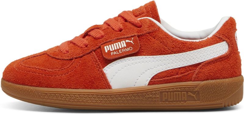 PUMA - Palermo - Sneakers - Rood/Wit - Leer