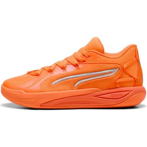 PUMA Stewie 4 Flawless basketbalschoenen voor Dames, Oranje, Maat 42