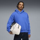 PUMA - Wardrobe Essentials - Fleece Hoodie - Blauw - Boxy Pasvorm