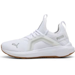 Softride Enzo 5 hardloopschoenen voor Dames, Zwart/Wit/Zilver, Maat 39 | PUMA